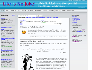 (life is no joke)